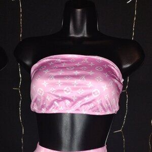 Two piece dance outfit